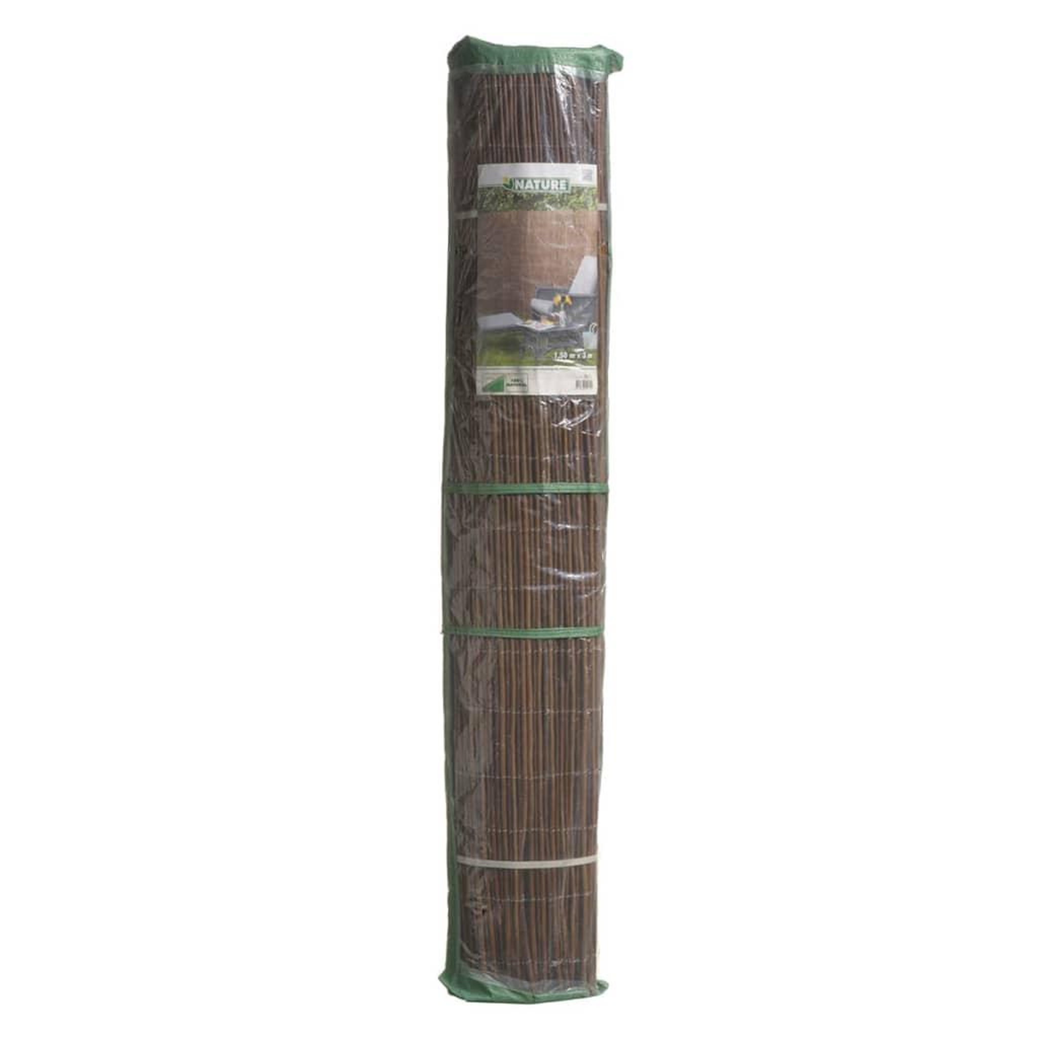 Voir la diapositive 4 : NATURE Nature Paravent de jardin Saule 1,5 x 3 m 10 mm d'epaisseur