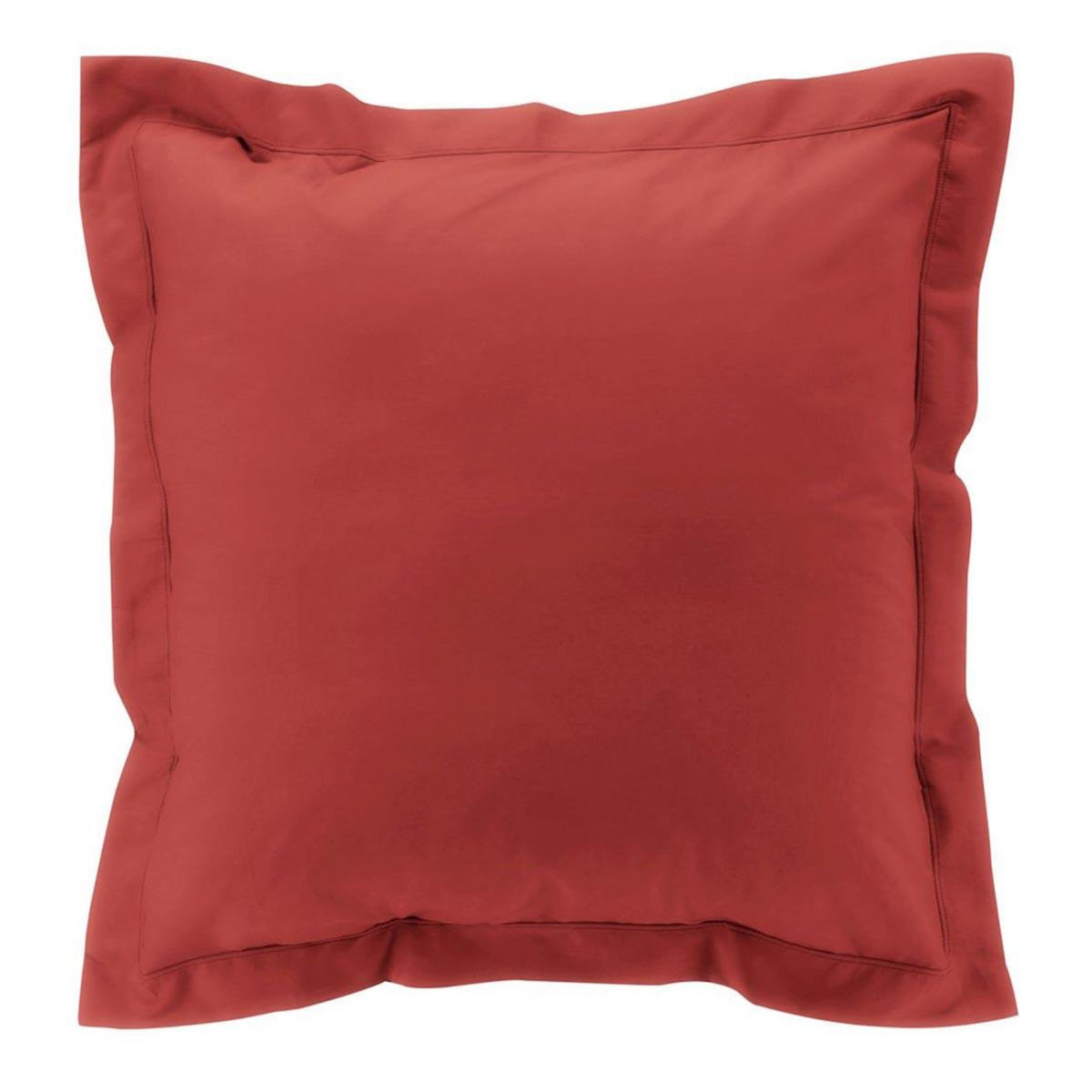 Paris Prix Taie d'Oreiller  Percaline  63x63cm Terracotta