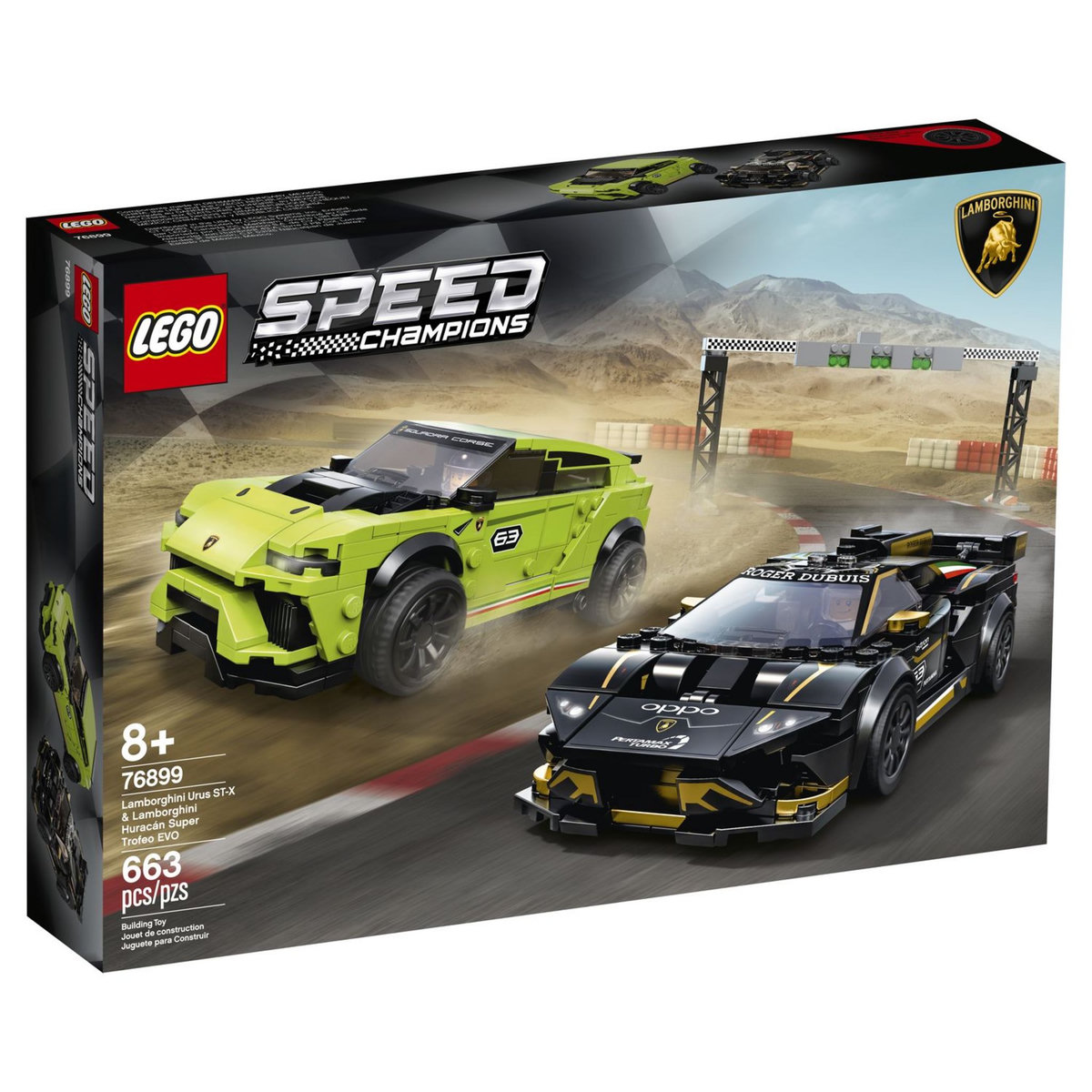 LEGO Speed 76899 - Lamborghini Urus ST-X et Lamborghini Huracán Super