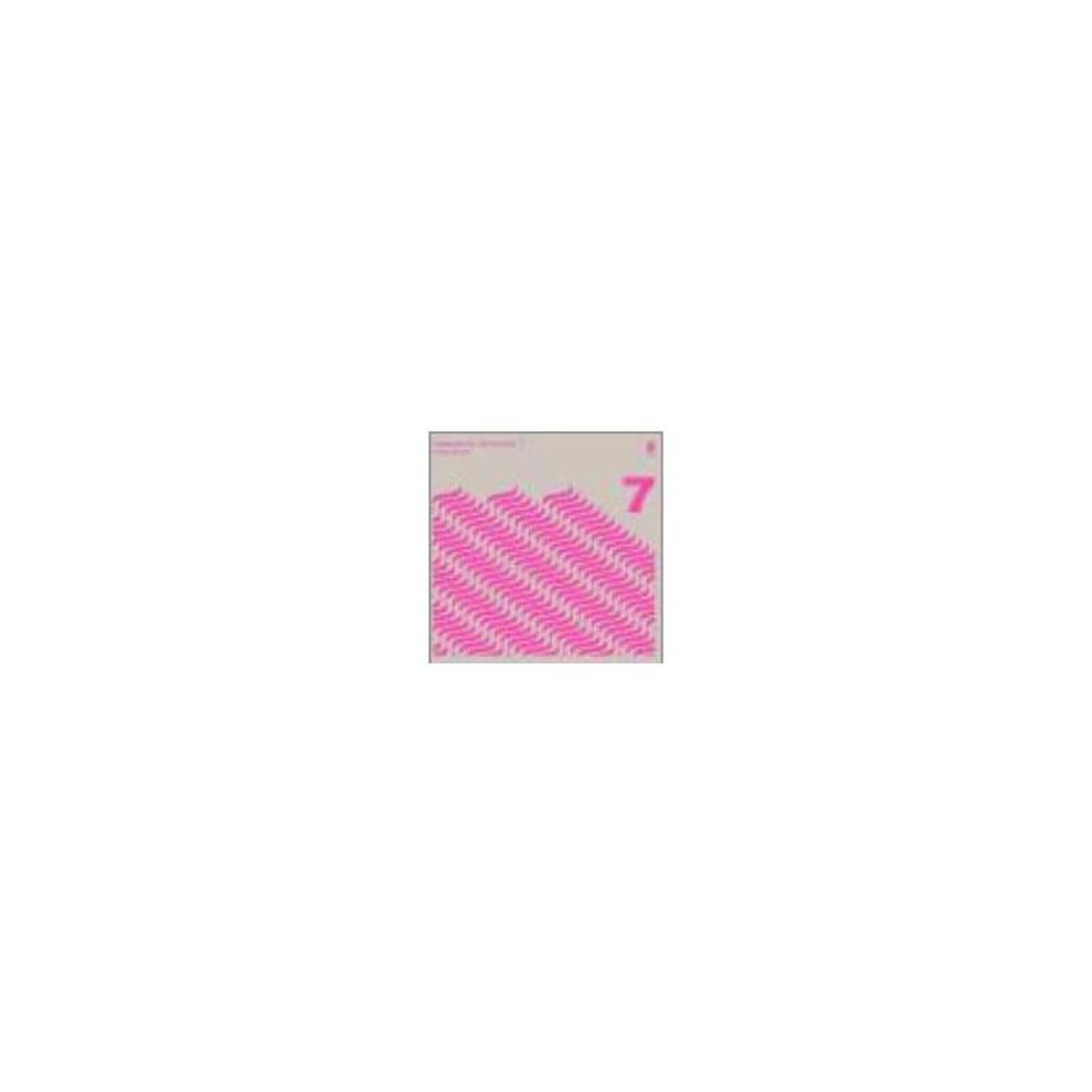 Vinyle heavenly remixes volume 7 – compilation de remixes – jaquette rose et blanche à motif