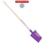 OUTILS PERRIN Bêche standard manche pomme 105cm - Bêche 24cm - Framboisine