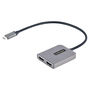 Voir la diapositive 2 : Startech Hub USB-C StarTech.com MST - 2 Ports HDMI Dual 4K 60Hz