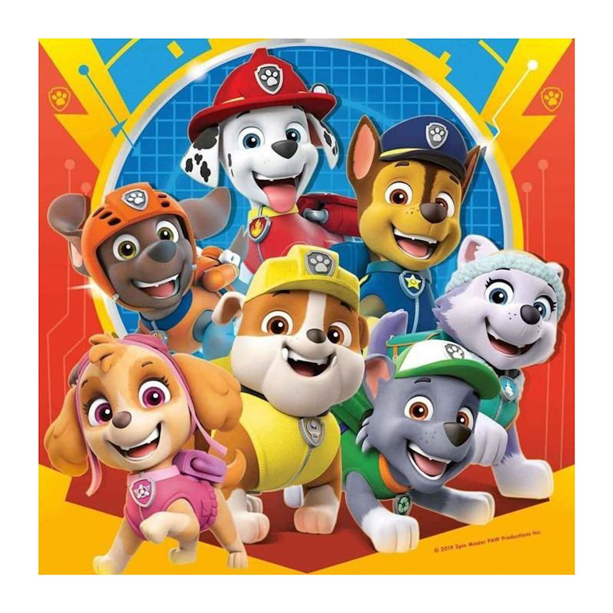 RAVENSBURGER PAT'PATROUILLE Puzzles 3x49 pieces - Prets a secourir - Ravensburger - Lot de puzzles enfant - Des 5 ans