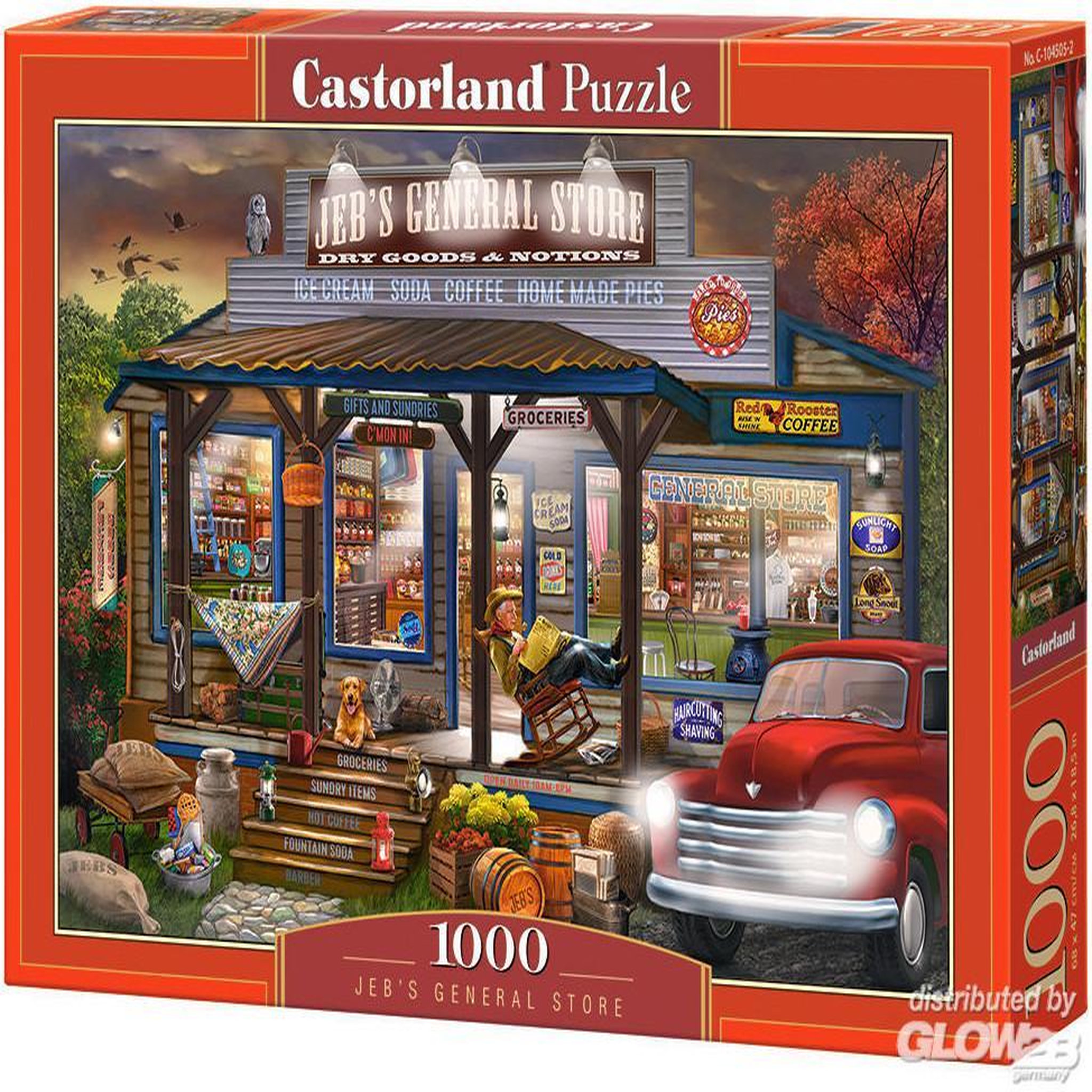 Voir la diapositive 3 : Castorland Puzzle 1000 pièces : Jeb's General Store