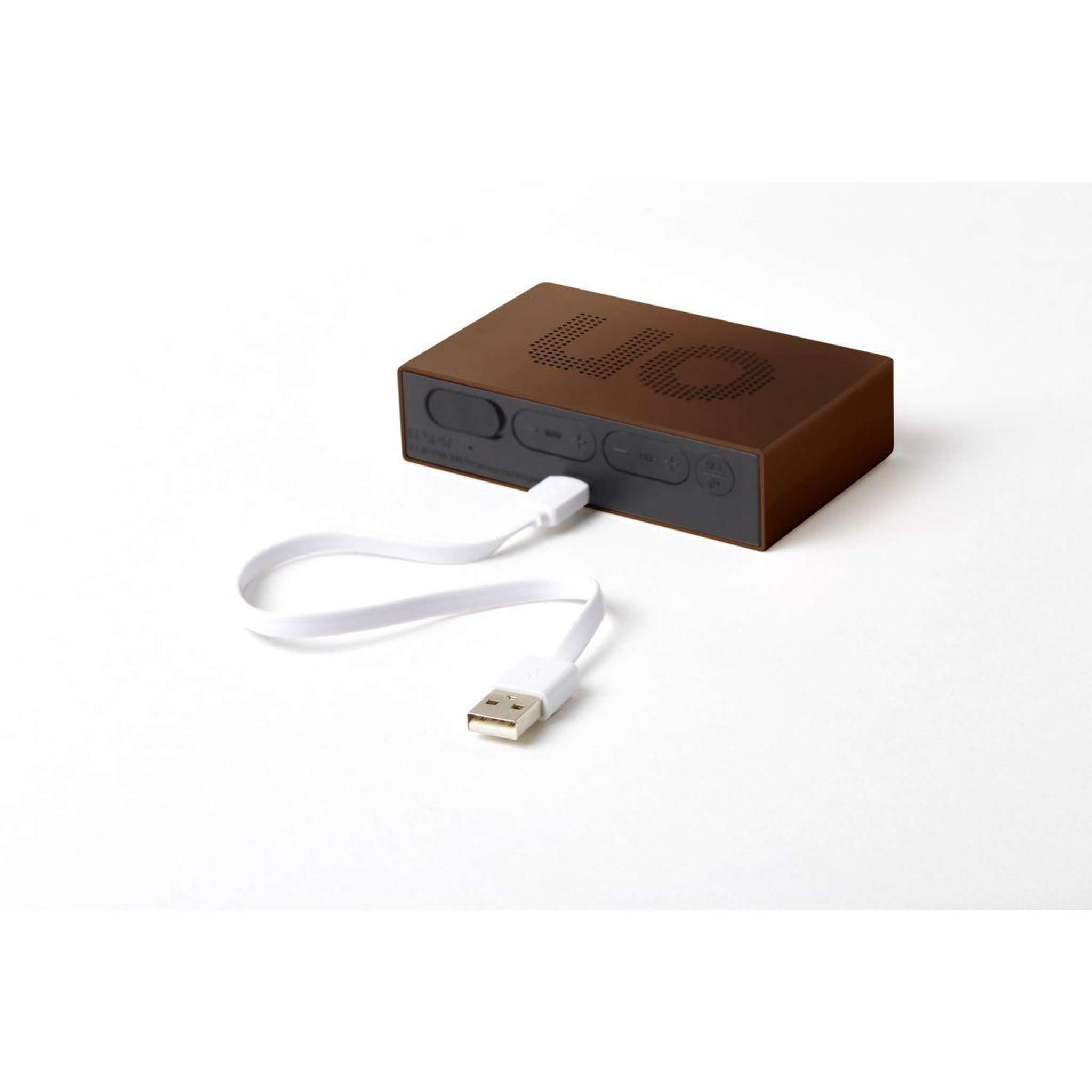 Voir la diapositive 3 : LEXON Réveil Flip Premium Rechargeable Bronze