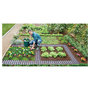 Voir la diapositive 1 : GARANTIA Set de 4 Dalles de Potager Maxi - 5h x 70L x 24l cm