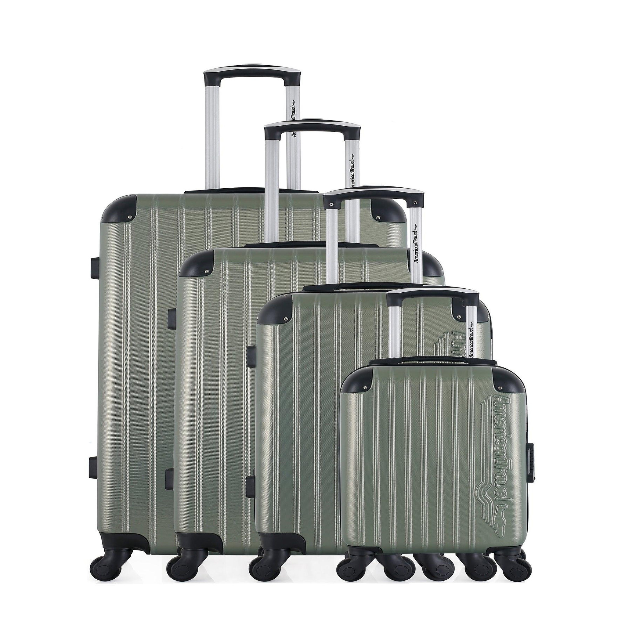 AMERICAN TRAVEL American travel - set de 4 valises budapest-m 75 cm 4 roues
