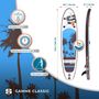 Voir la diapositive 3 : SIMPLE PADDLE Paddle Gonflable UGAL 10'6 30'' 6  (315 x 76 x 15 cm) avec Pagaie, Leash, Pompe et Sac de Transport