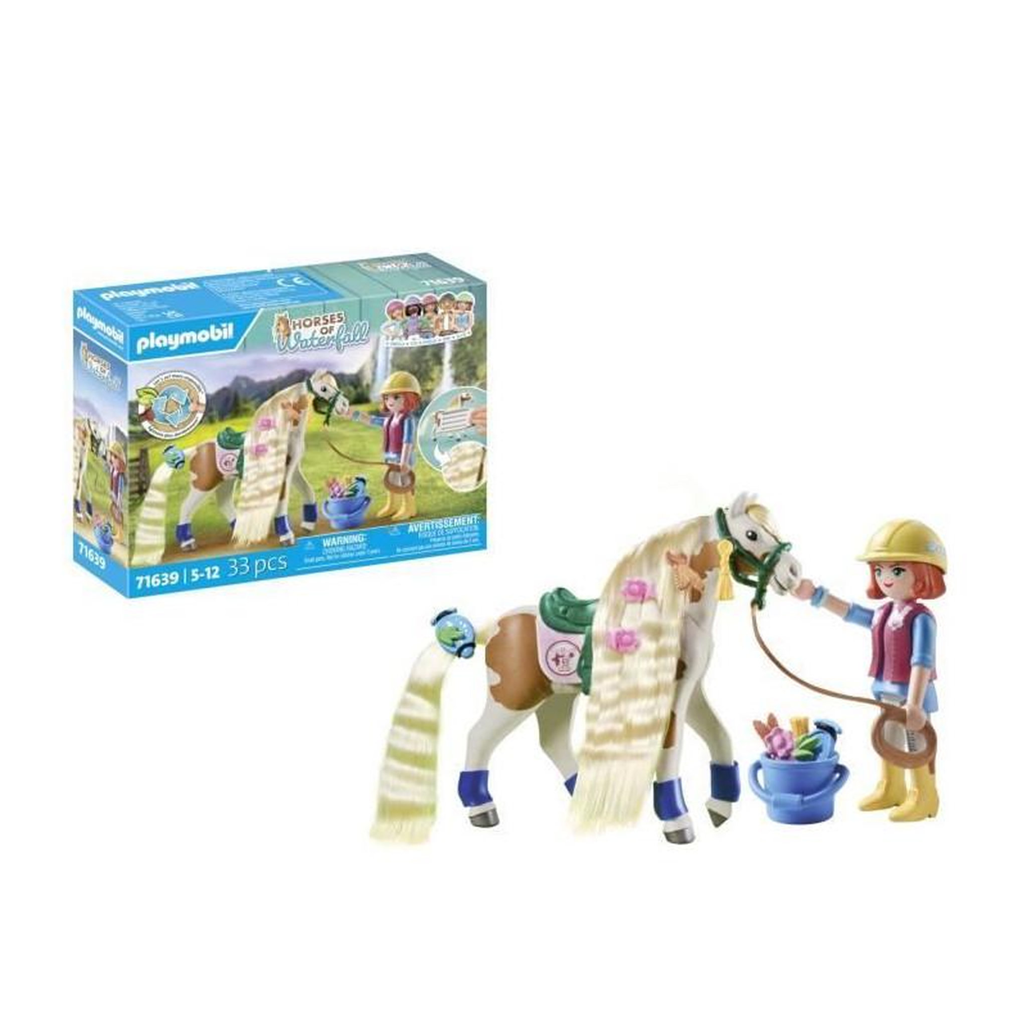 Voir la diapositive 1 : PLAYMOBIL PLAYMOBIL - 71639 - Ellie avec cheval