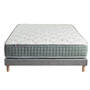 Voir la diapositive 5 : IDLITERIE Ensemble matelas Ressort 7 zones HYGGE + Sommier + couette + oreillers Fabriqué en France