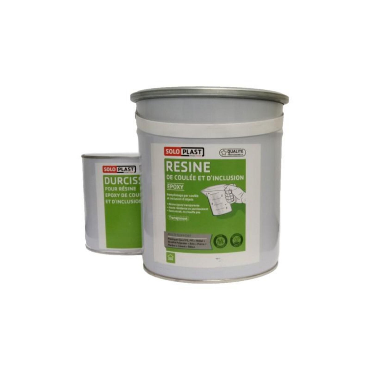 Soloplast Résine de coulée et d'inclusion époxy SOLOPLAST - 5kg