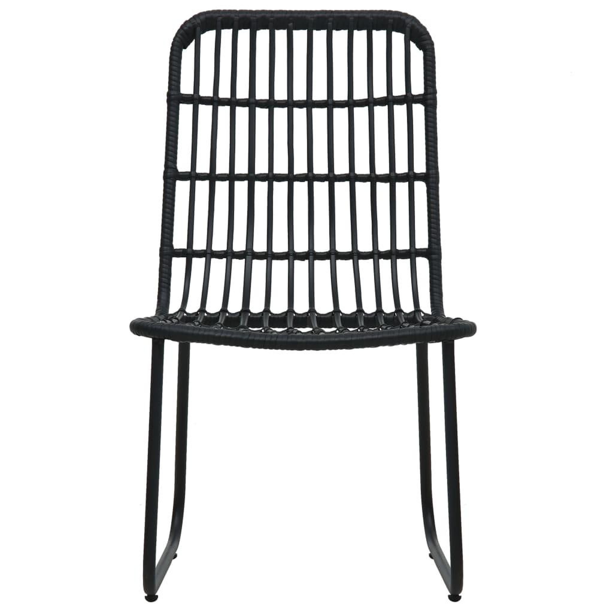Voir la diapositive 4 : VIDAXL Ensemble a manger d'exterieur 3 pcs resine tressee et verre