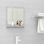 Voir la diapositive 1 : VIDAXL Miroir de salle de bain Gris beton 40x10,5x37cm Bois ingenierie