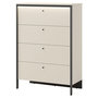 Voir la diapositive 1 : BEST MOBILIER Kimi - commode 4 tiroirs - led inclus