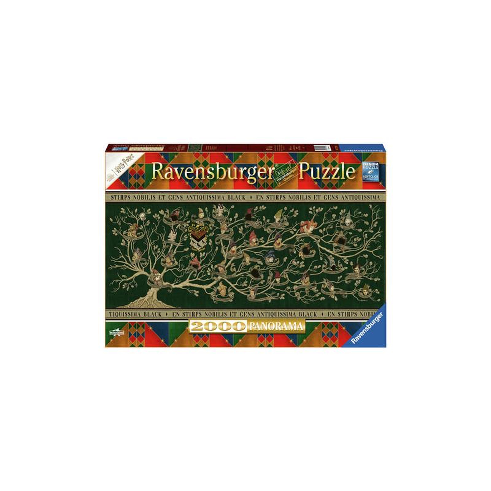RAVENSBURGER Ravensburger - Jigsaw puzzle Harry Potter Family Tree Panorama, 2000 pcs. 172993