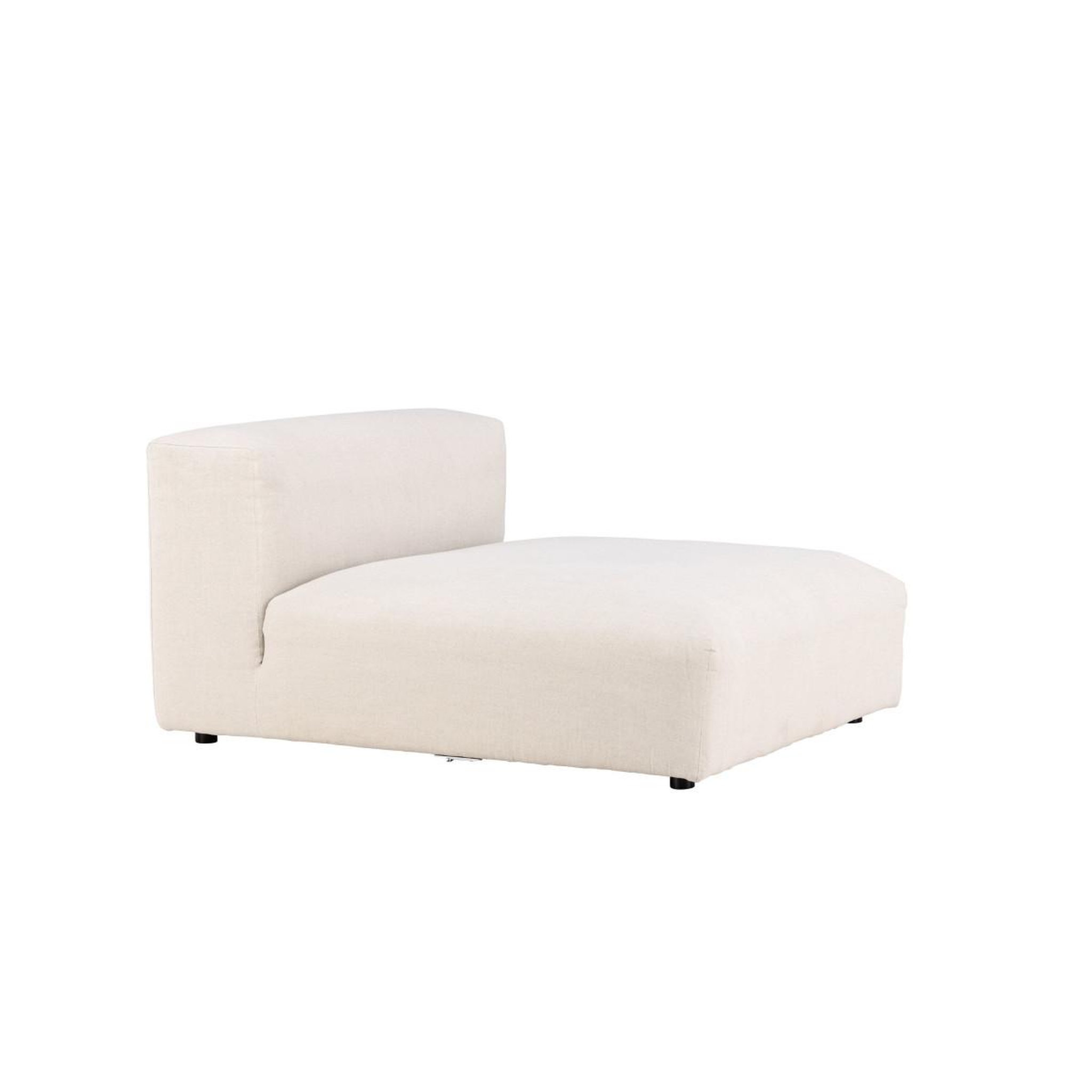 Voir la diapositive 3 : Paris Prix Module de canapé  mavi  135cm beige