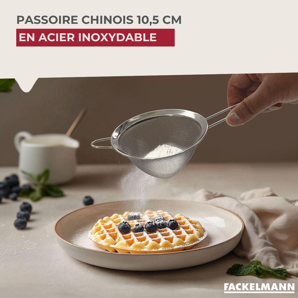Fackelmann Passoire Chinois 10,5 cm de diamètre en inox Fackelmann