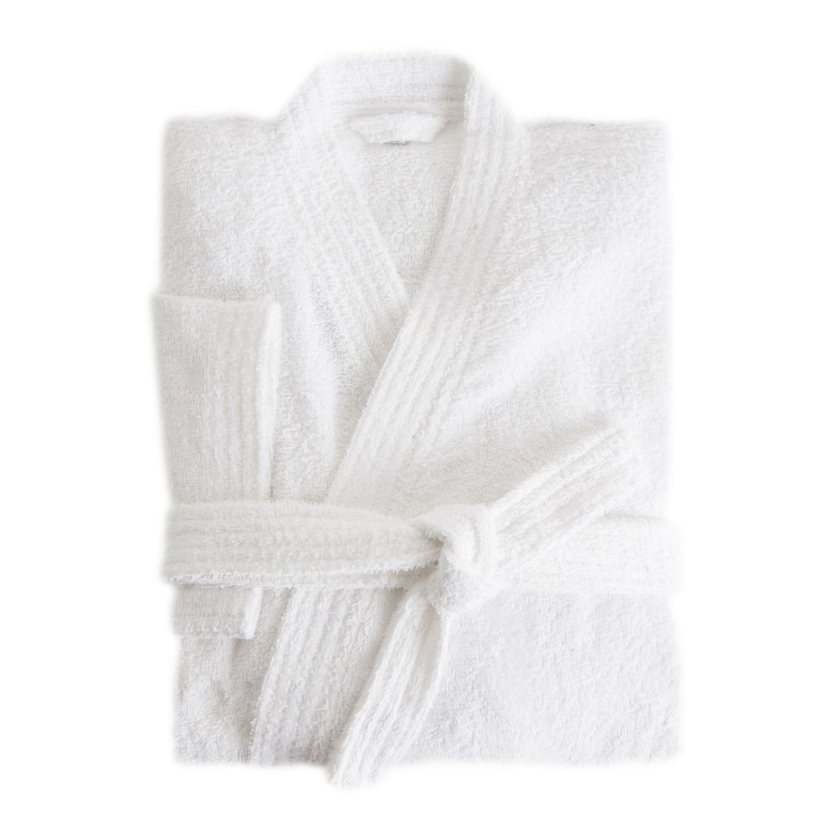 ACTUEL Peignoir kimono uni en coton 300gsm