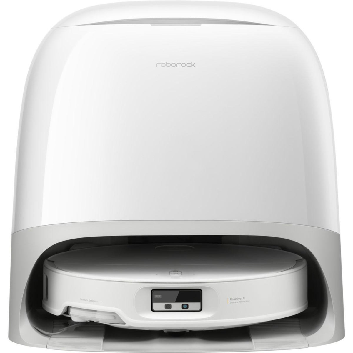 ROBOROCK Robot Aspirateur Laveur Qrevo CurvX White