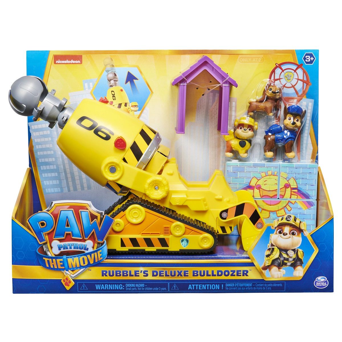 SPIN MASTER Bulldozer Deluxe de Rubble Paw Patrol