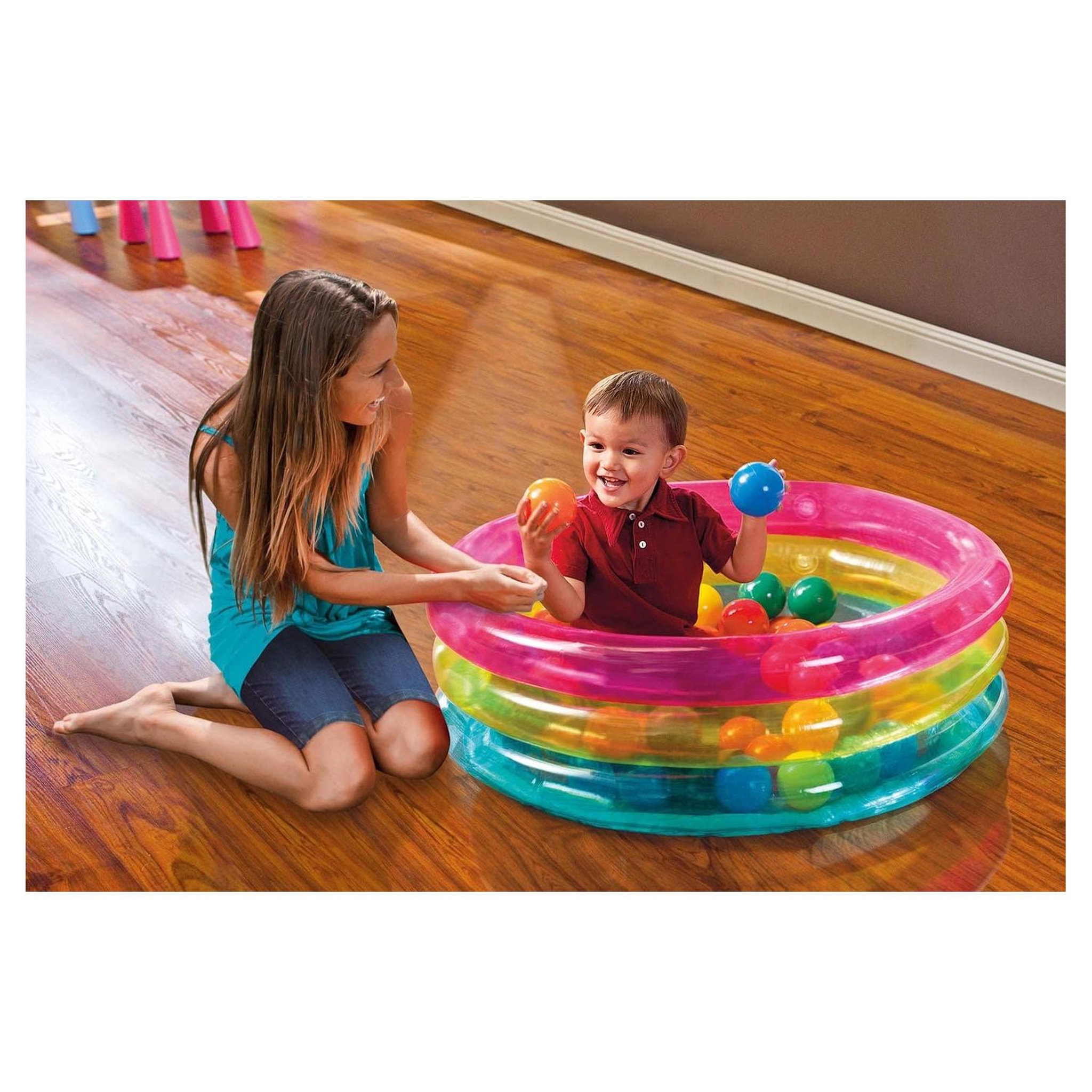 Voir la diapositive 2 : INTEX Piscine à balles 86 cm
