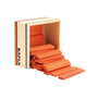 Voir la diapositive 2 : Kapla Carré 40 planchettes  - Orange