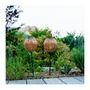 Voir la diapositive 6 : Lumisky Lot de 2 balises solaires orientales AGADIR Cuivre Acier H45cm