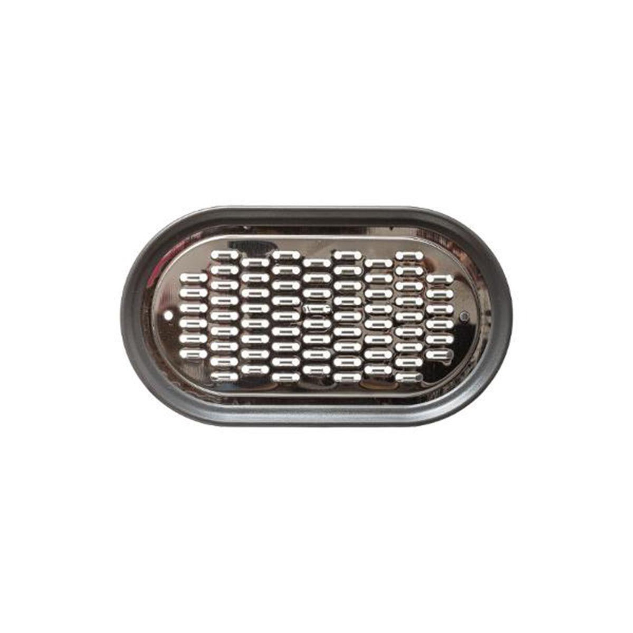 Voir la diapositive 2 : FIVE Râpe & Boîte de Récupération  2 Faces  14cm Gris