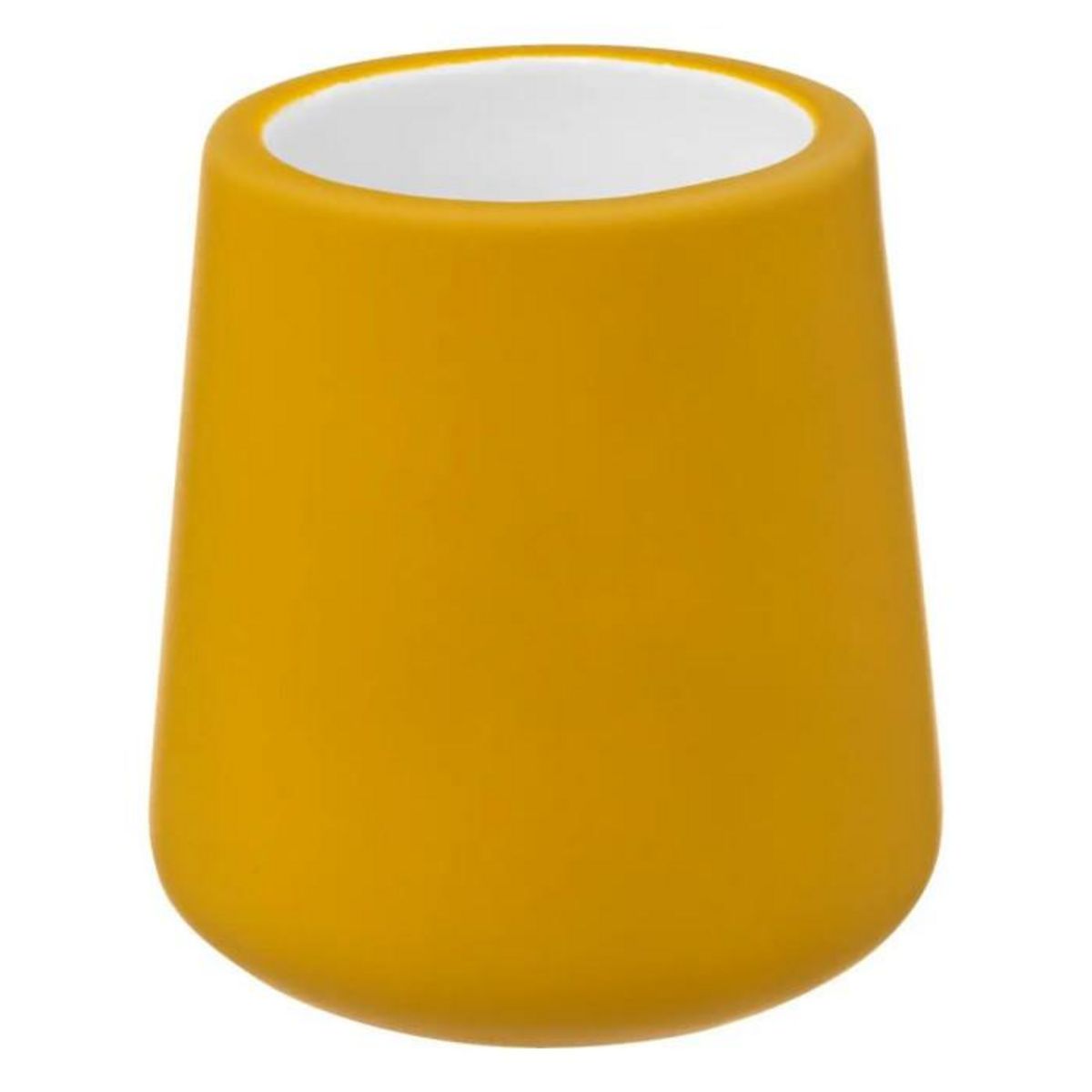 FIVE Brosse WC Design  Cocon  40cm Jaune Moutarde