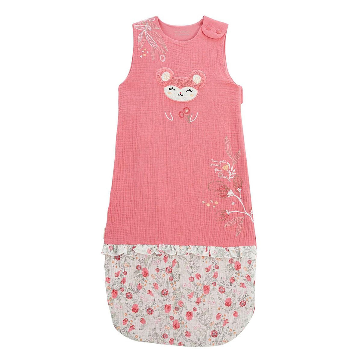 Petit Béguin Gigoteuse d'été en gaze de coton Anaelle