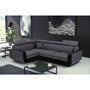 Voir la diapositive 1 : LISA DESIGN Dustin - canapé d'angle l réversible - 5 places - convertible avec coffre - têtieres réglables