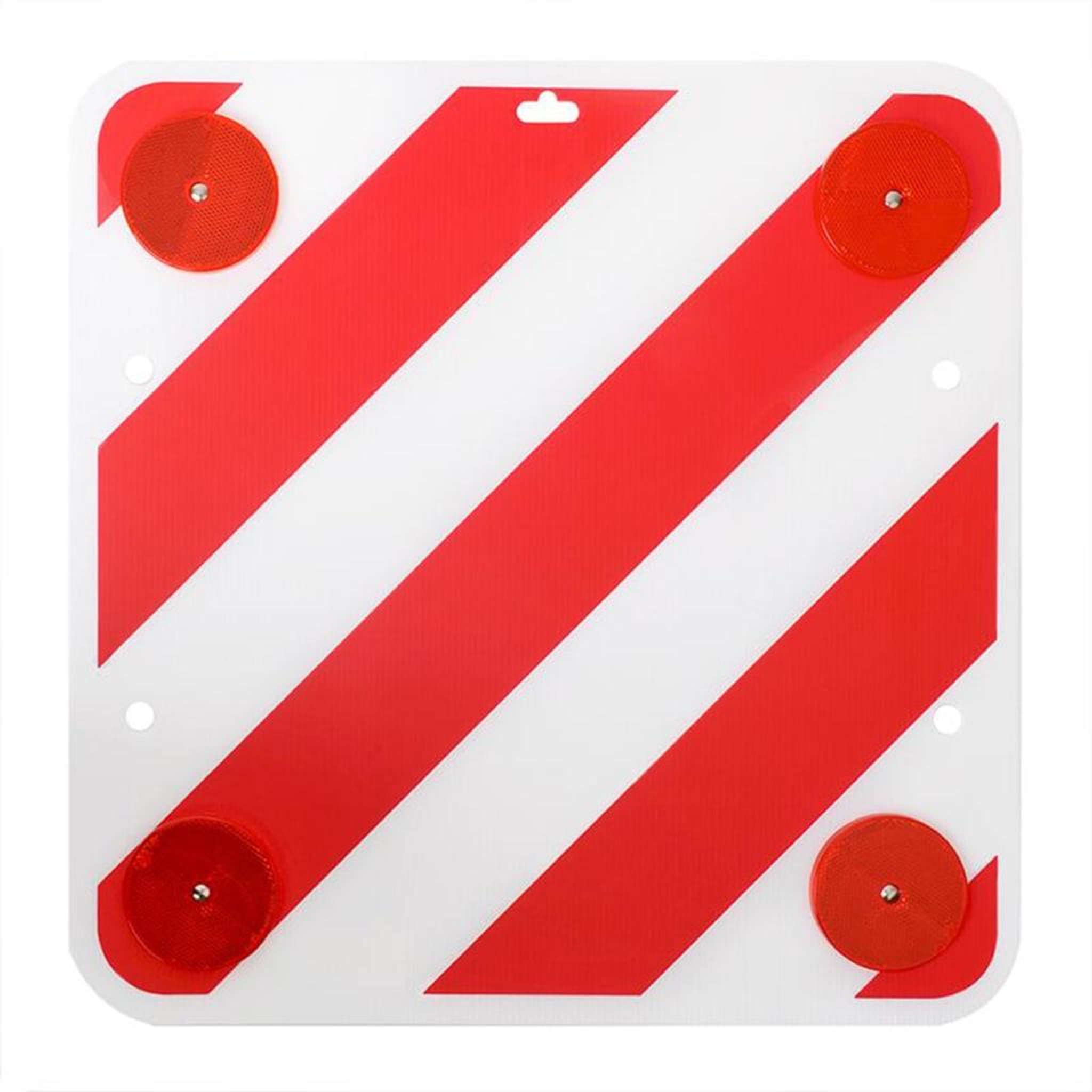 Voir la diapositive 2 : PROPLUS ProPlus Panneau d'avertissement arriere plastique reflecteurs 50x50 cm