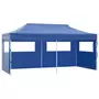 VIDAXL Tente de reception pliable bleue 3 x 6 m