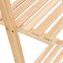 Voir la diapositive 5 : VIDAXL Etagere murale echelle bois de cedre 41,5 x 30 x 176 cm