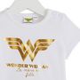 Voir la diapositive 2 : Wonder Woman T-shirt manches courtes Wonder Woman bébé fille
