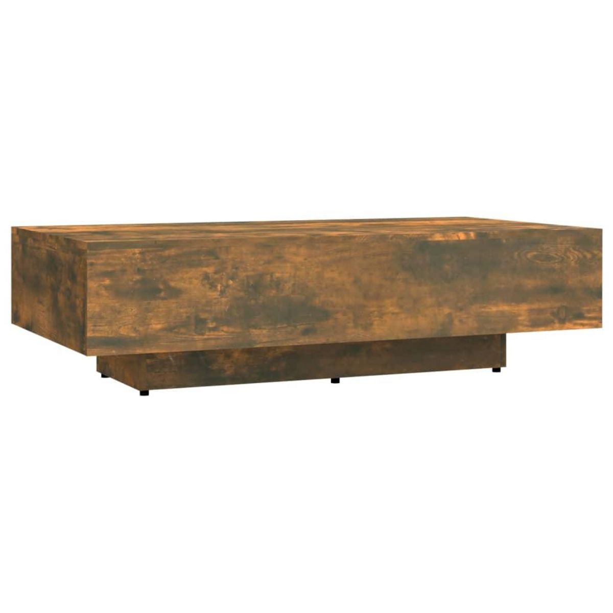 VIDAXL Table basse chene fume 100x49,5x31 cm bois d'ingenierie