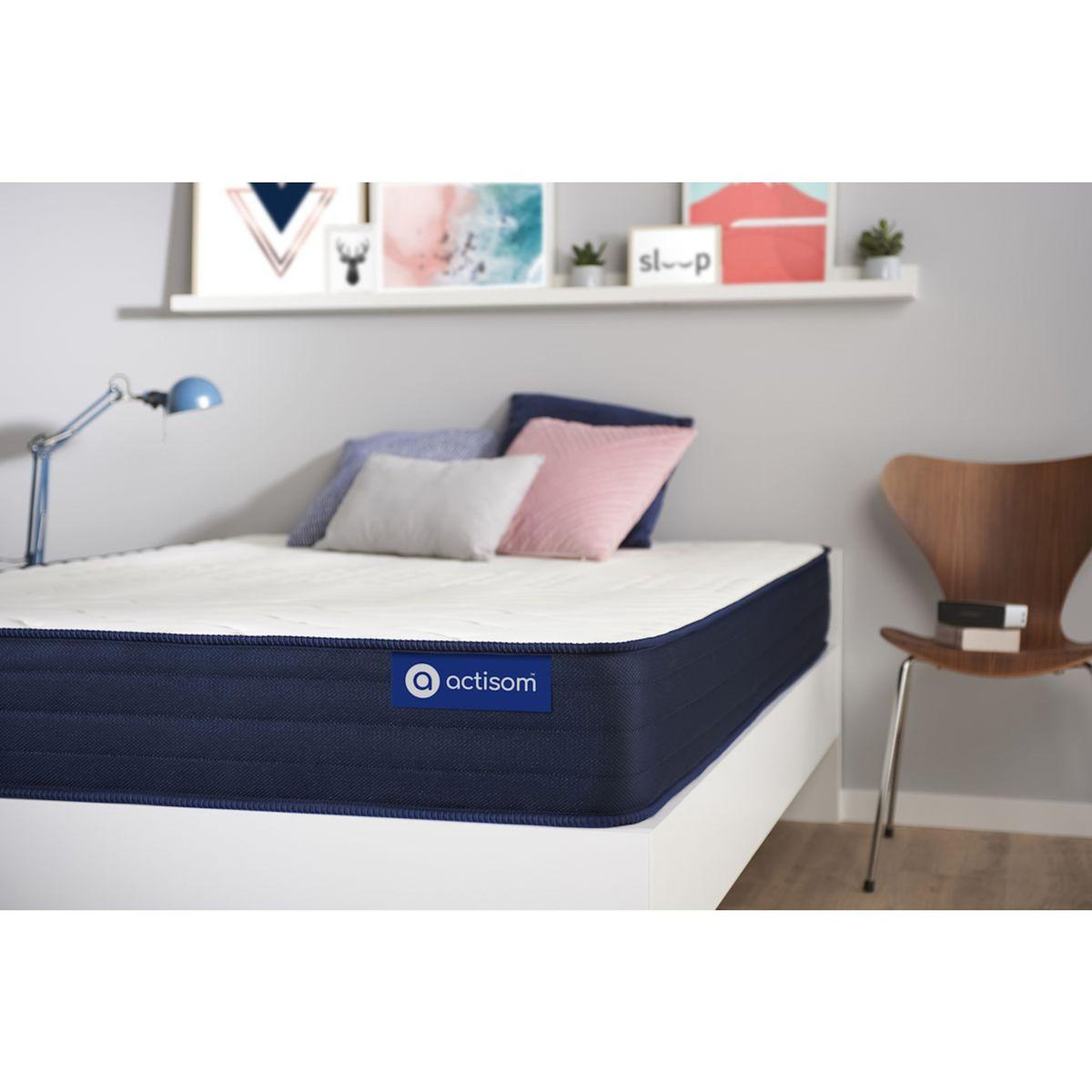 ACTISOM ACTISOM Matelas 90x190 Mémoire de forme 5zones de confort