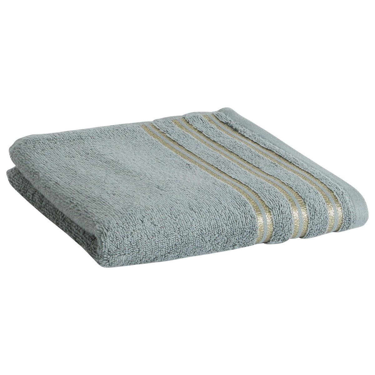 ACTUEL Serviette de toilette unie en coton liteau Lurex  500G