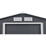 Voir la diapositive 3 : Habitat et Jardin Abri de jardin métal  Vegas  - 2,7 m² - Gris