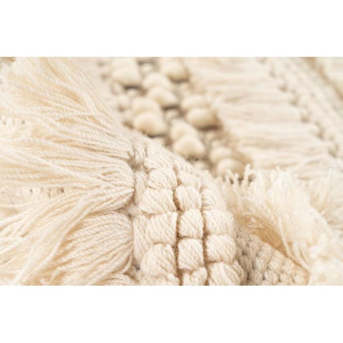 Paris Prix Tapis Bohème Tissé à la Main  Bohist  160cm Naturel