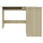 Voir la diapositive 4 : VIDAXL Bureau d'angle en forme de L Chene sonoma Bois d'ingenierie