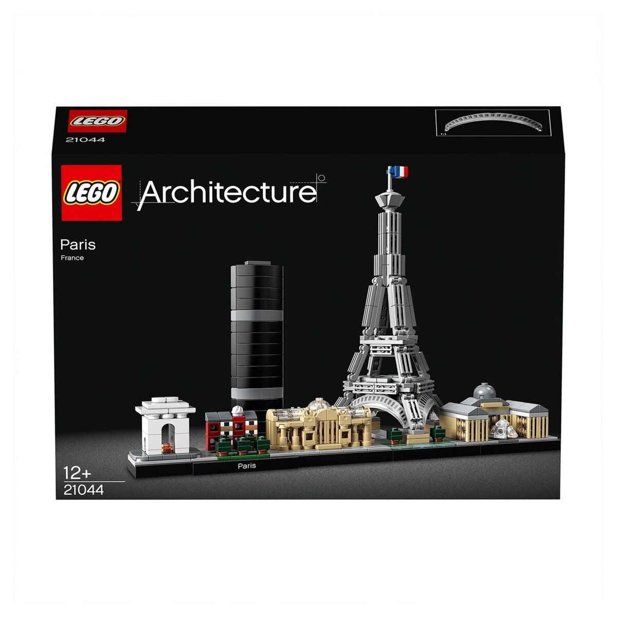 LEGO LEGO Architecture 21044 Paris, Ensemble de Construction pour Adultes pas cher Auchan.fr
