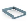 Voir la diapositive 8 : Plan à langer pour commode bleu LINIA 
