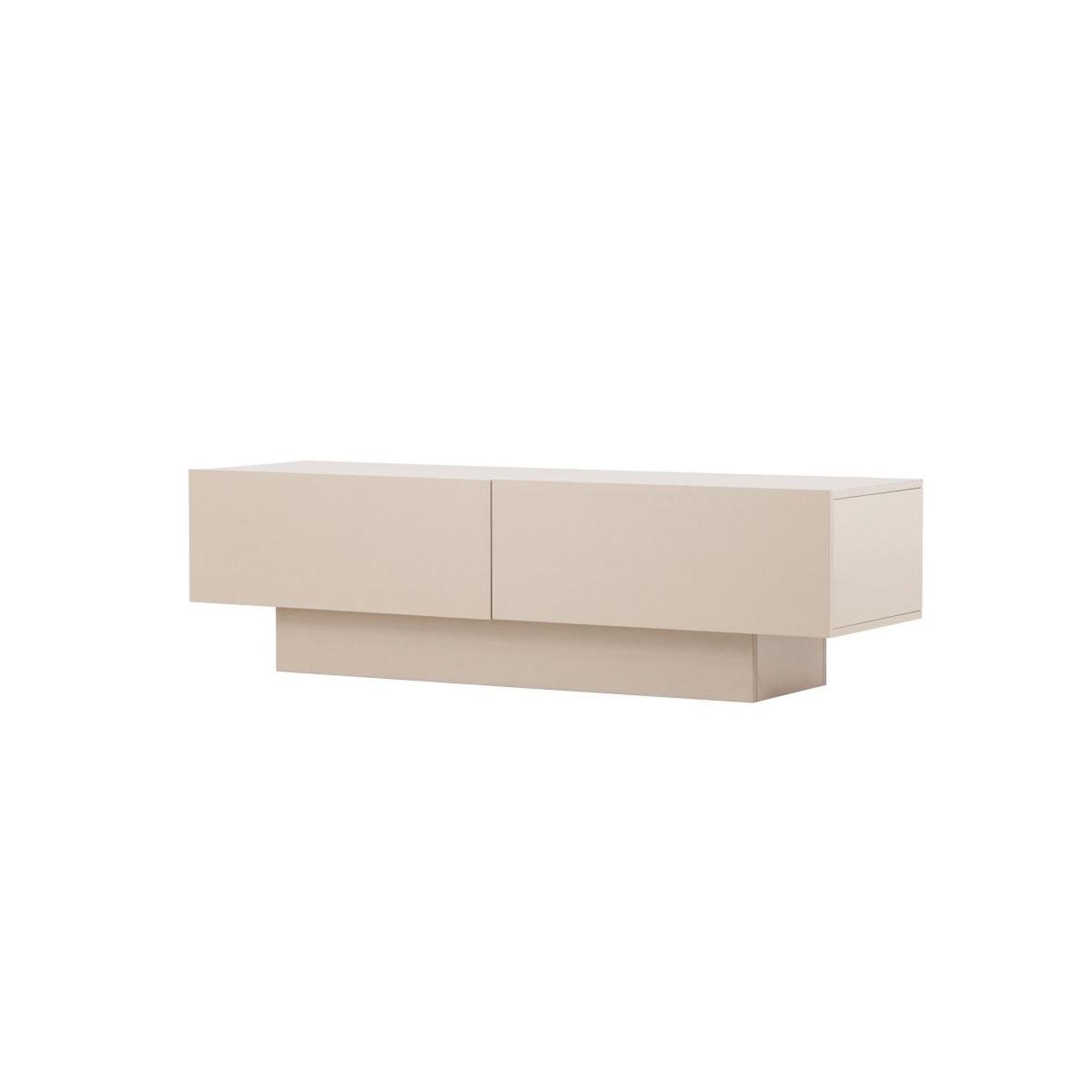 Voir la diapositive 3 : Paris Prix Meuble tv 2 portes  cuenca  160cm beige
