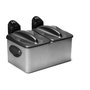 Voir la diapositive 1 : FRIFRI Friteuse double et mixte 2x3.5l inox - f1968