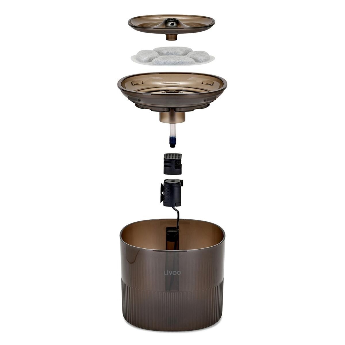 LIVOO Fontaine à eau pour animaux - pet101