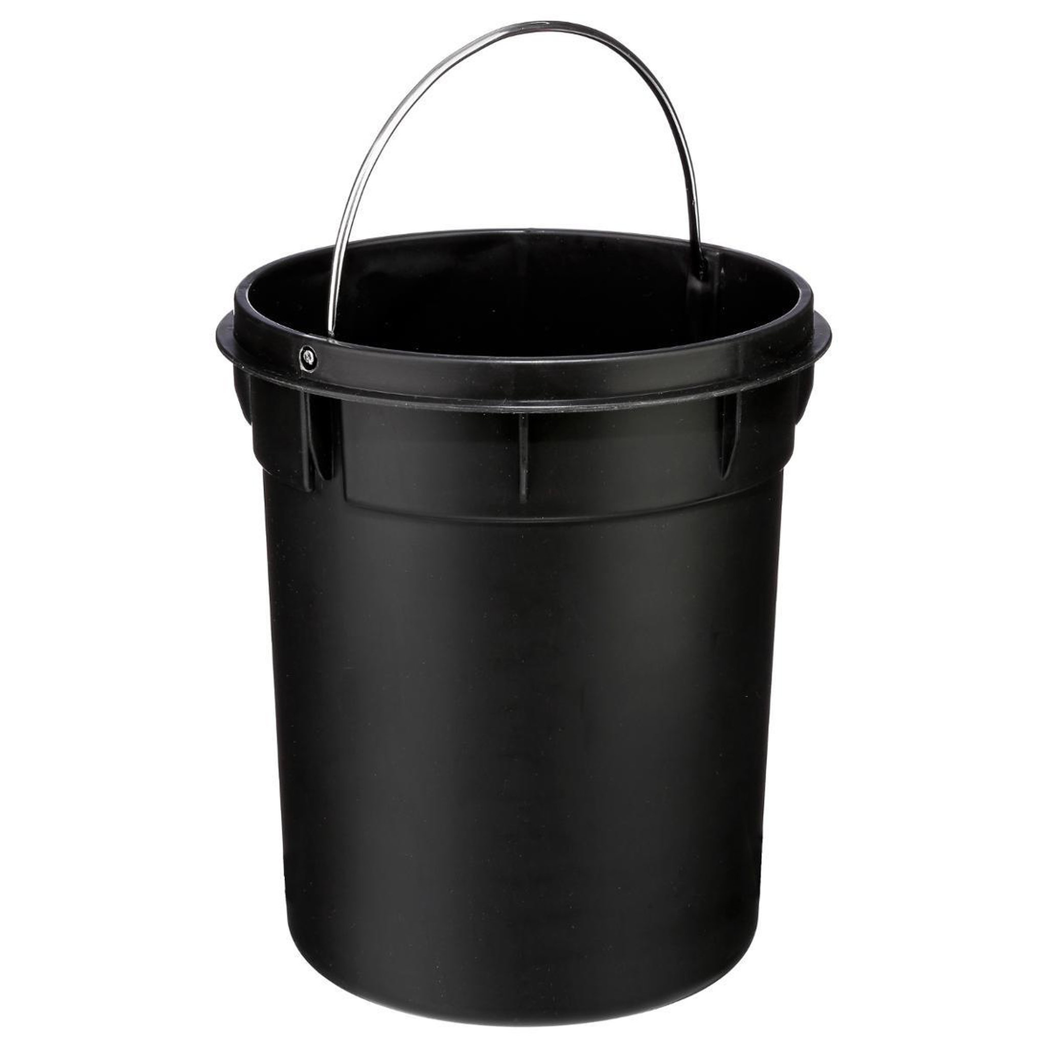 Voir la diapositive 2 : FIVE Poubelle de salle de bain  métal  3l taupe