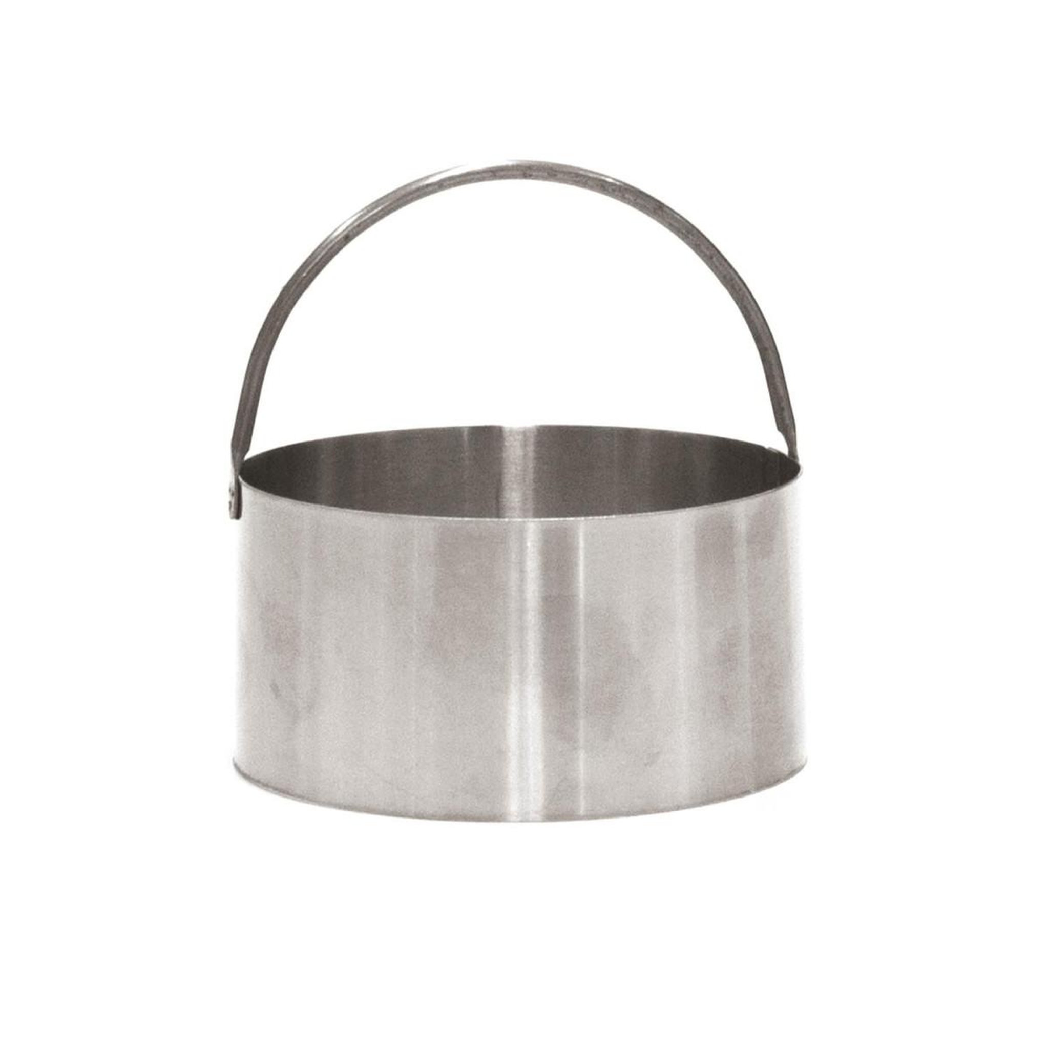 Voir la diapositive 3 : Lily Cook Lot de 3 emporte-pièces inox  rond  8cm argent