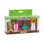 BANDAI 3 figurines Minecraft 6 cm Modèle choisi aléatoirement BANDAI BAIPMM2021