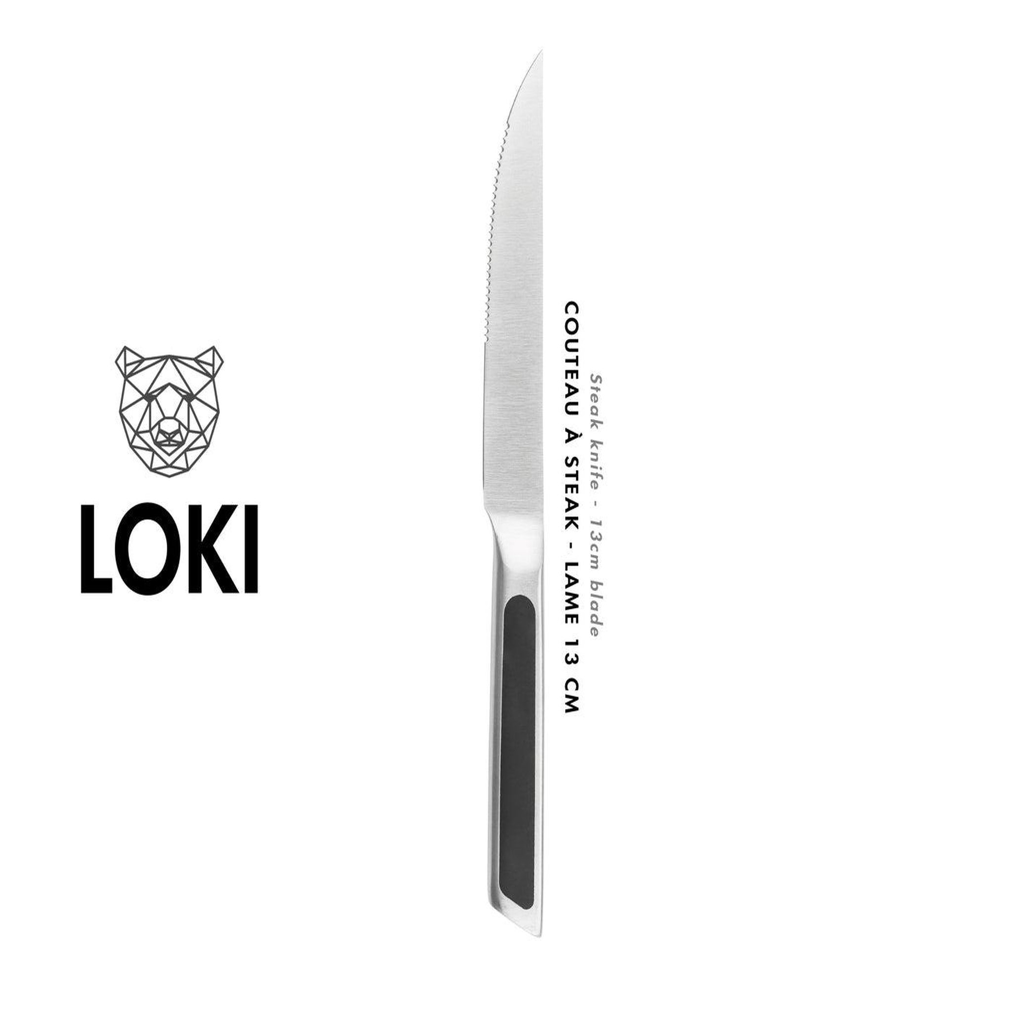 Voir la diapositive 3 : BJORN Couteaux à steak LOKI - 6 pièces
